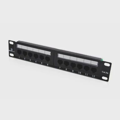 ALANTEC patch panel, 10", 12 Cat5e UTP, LSA povezivanje  
